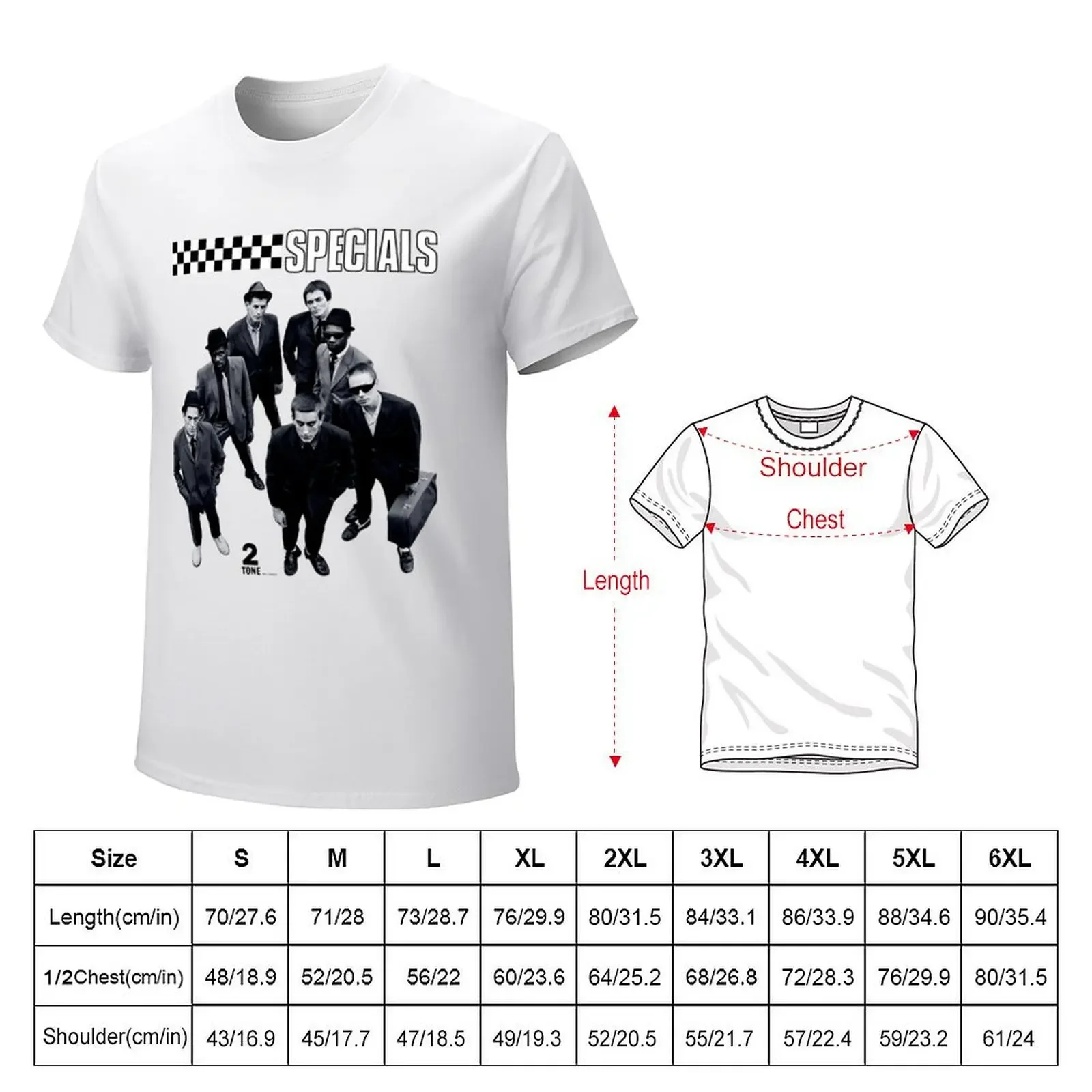 The Specials T-Shirt quick-drying plus size tops shirts graphic heavy weight t shirts for men