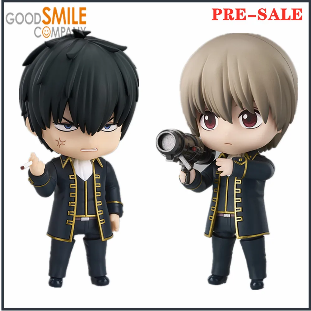 Anime Figure Bandai GINTAMA Hijikata Toushirou 2514 Okita Sougo 2584 PVC Action Toys Figurine Model Collector Doll 10cm