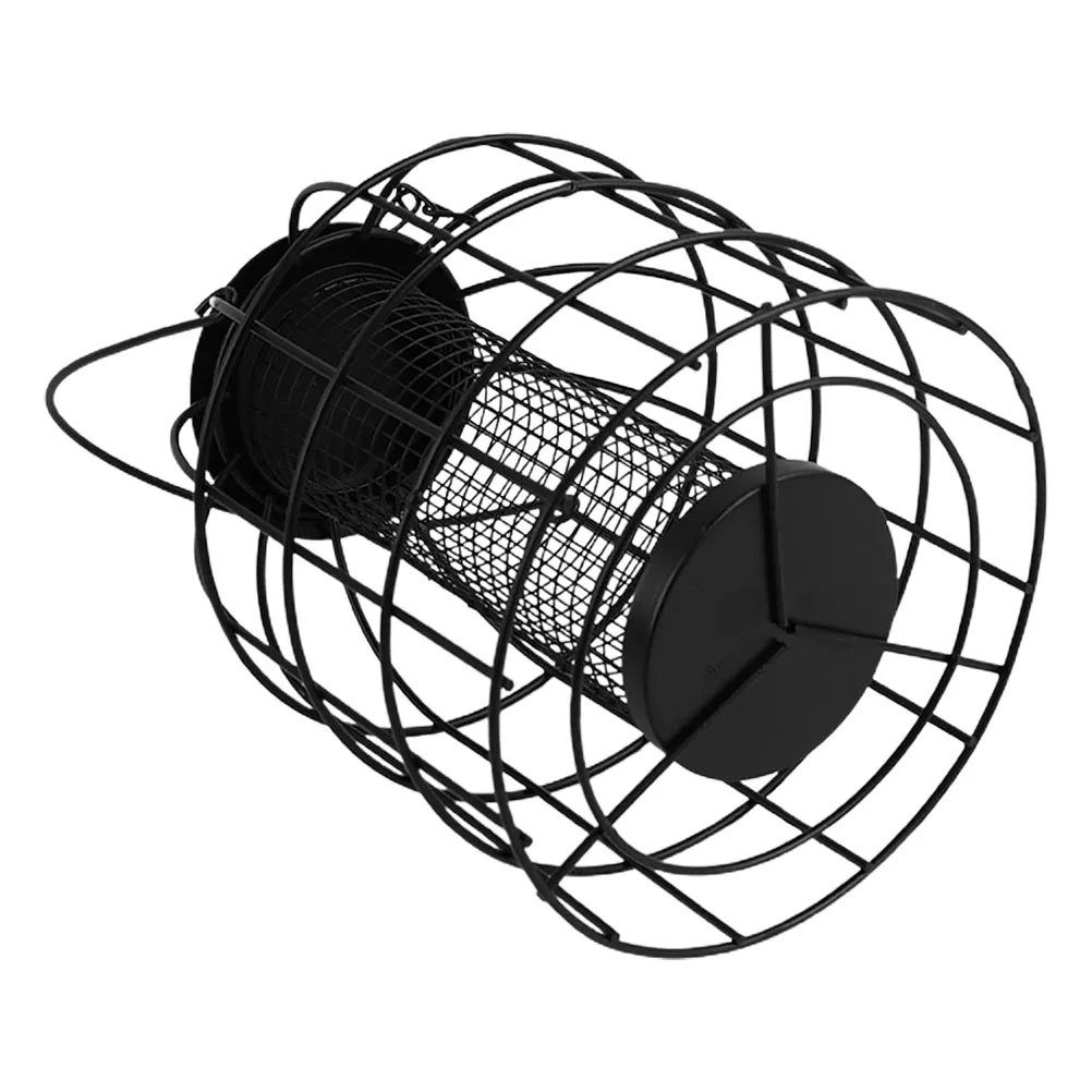 

1pc Bird Feeder Safe Indoor Birds Feeder Hanging Pet Birdfeeders Metal Food Cage Cup for Indoor Wild Playground