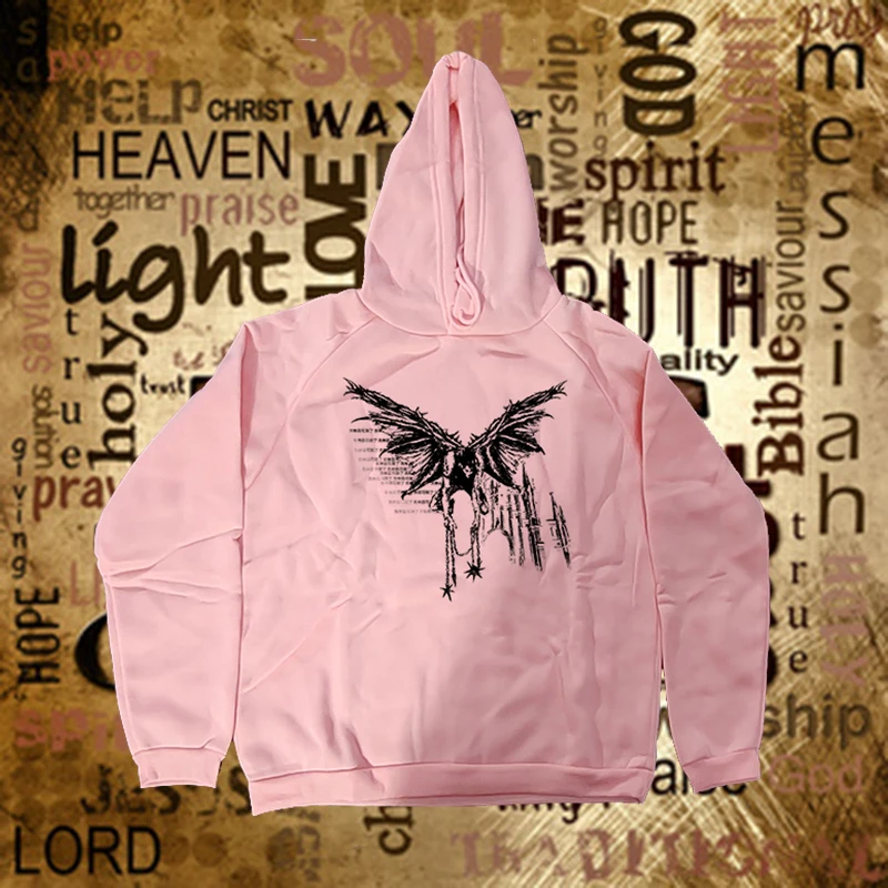 Harajuku Hip Hop Punk Sweatshirt Y2K Fashion Vintage Klassiekers Vrouwen Hoodie Casual Creatieve Comic Patroon Afdrukken Hoodies met capuchon