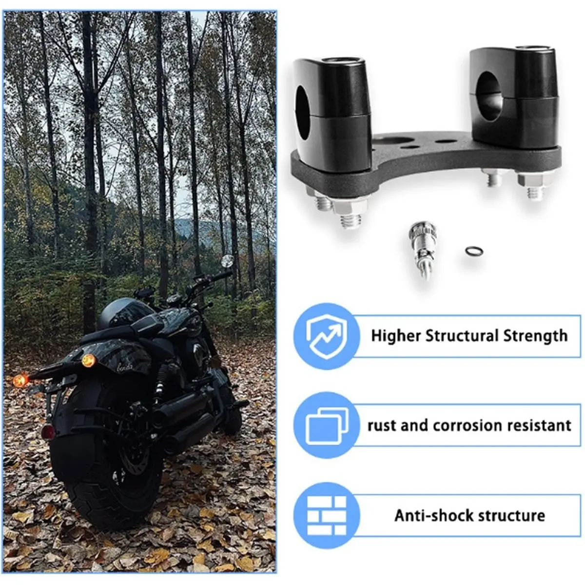 L70A Handlebar Code Fixed Seat Handle Base for JL70 Retro Modified Bare Handle Kit