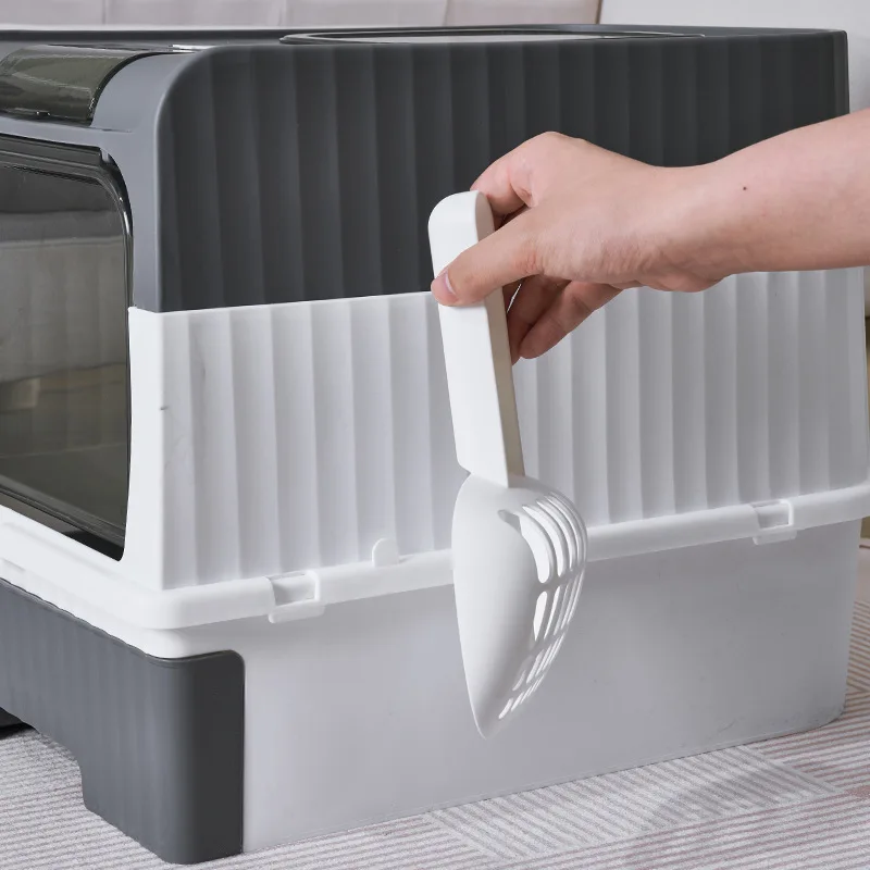 Fully Enclosed Cat Litter Box Ultraviolet Sterilization Drawer Pet Supplies Special Cleaning Anti-Splash Cat Litter Box