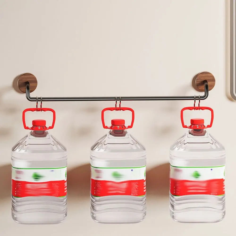 

Modern Style Wall Mounted Towel Holder Anti-Rust Single Bar Bathroom Towel Hanger Simple Installation Space Saving