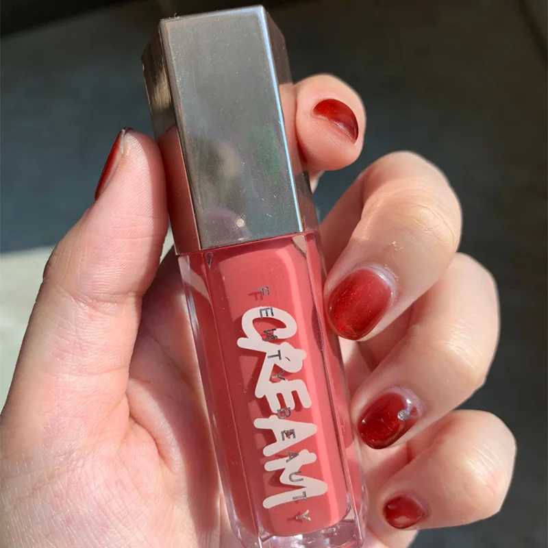 フェンティ ビューティー 保湿 長持ち 光沢のあるリップグロス プランパー メイクアップ 初心者向け リキッドリップスティック 女性用メイクアップ化粧品