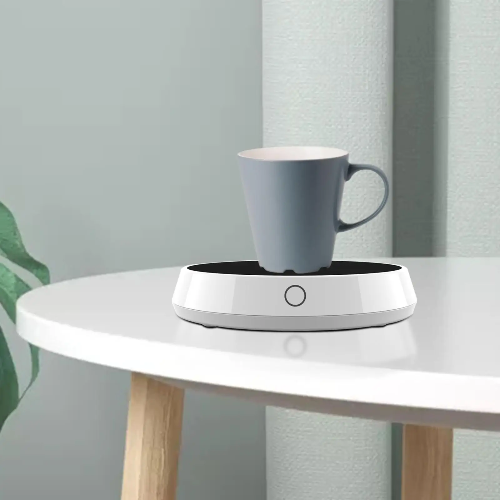 ที่รองแก้วอุ่นแก้ว USB สำหรับกาแฟร้อนสวิตช์อุ่นอัตโนมัติ