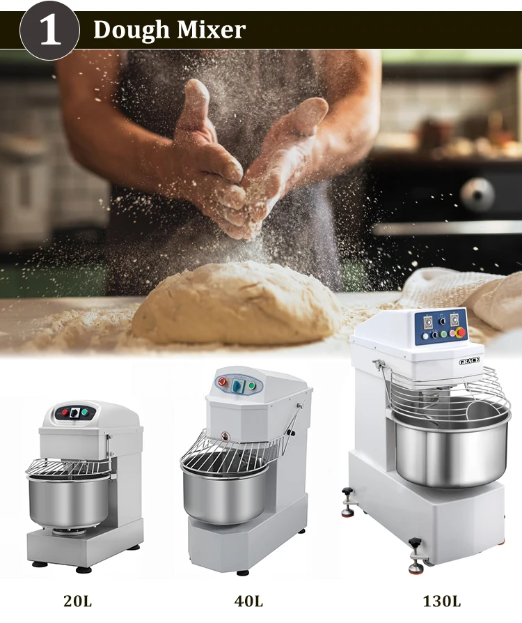 GRACE Equipement Complet De Boulangerie Pour Pain a Pizza Et Pain Avec Machine Automatique a Pain