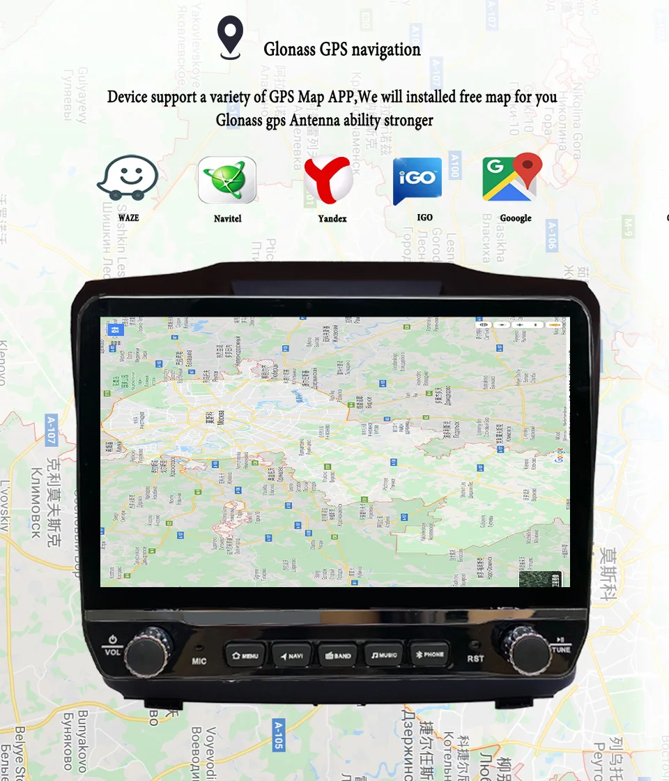 2Din Android 14 Autoradio Multimedia PC Tablet For TrailBlazer S10 Isuzu D-MAX GPS DVD Video Music Player Car intelligent system