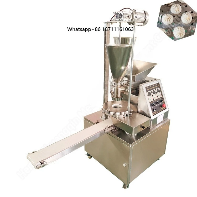 Fully automatic steamed bun production line anko momo machine dumpling momo machine