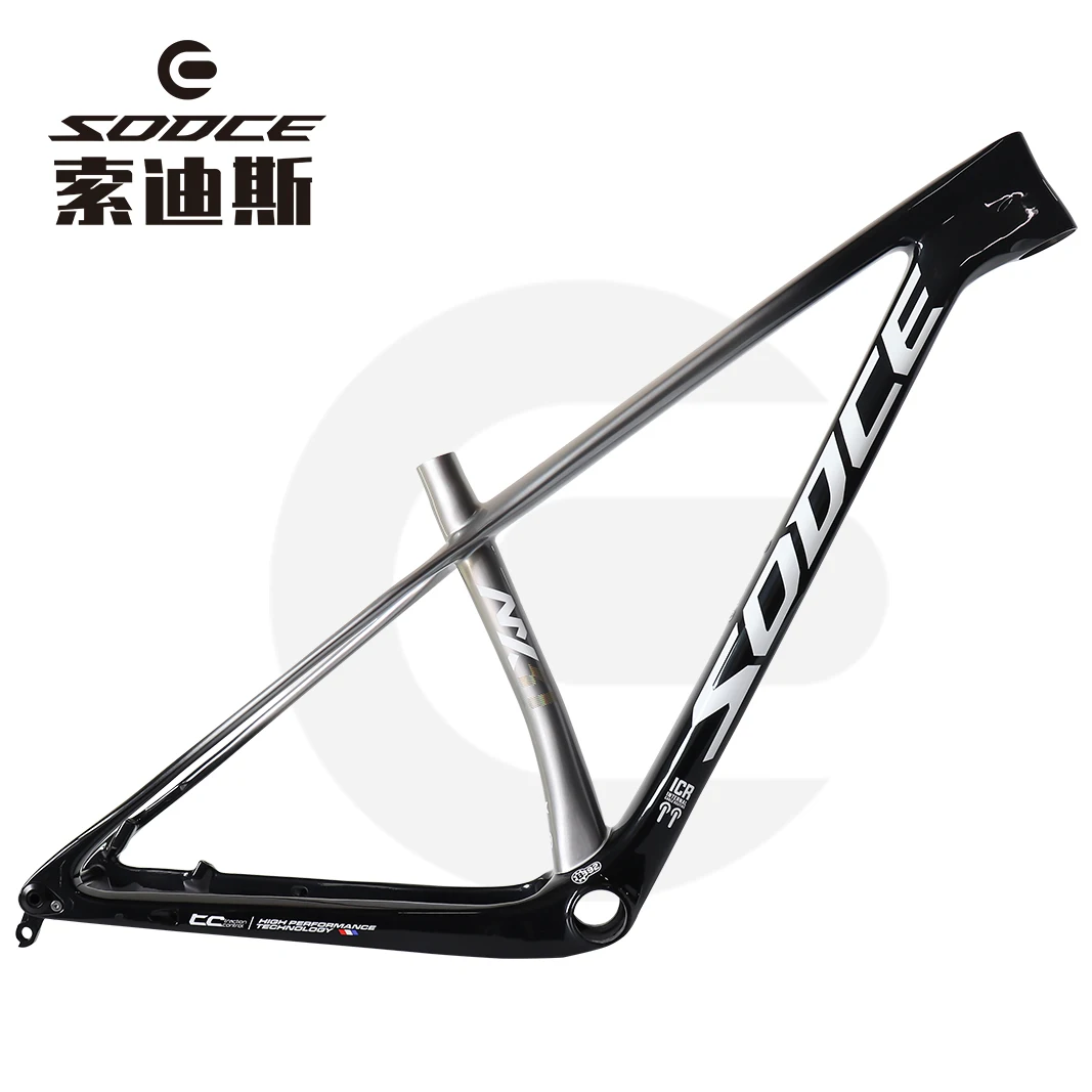 SODCE New Arrive Carbon Frame 29 Boost Size 148 x 12mm High Quality Mountain Bike Thru Axle Type MTB Frame