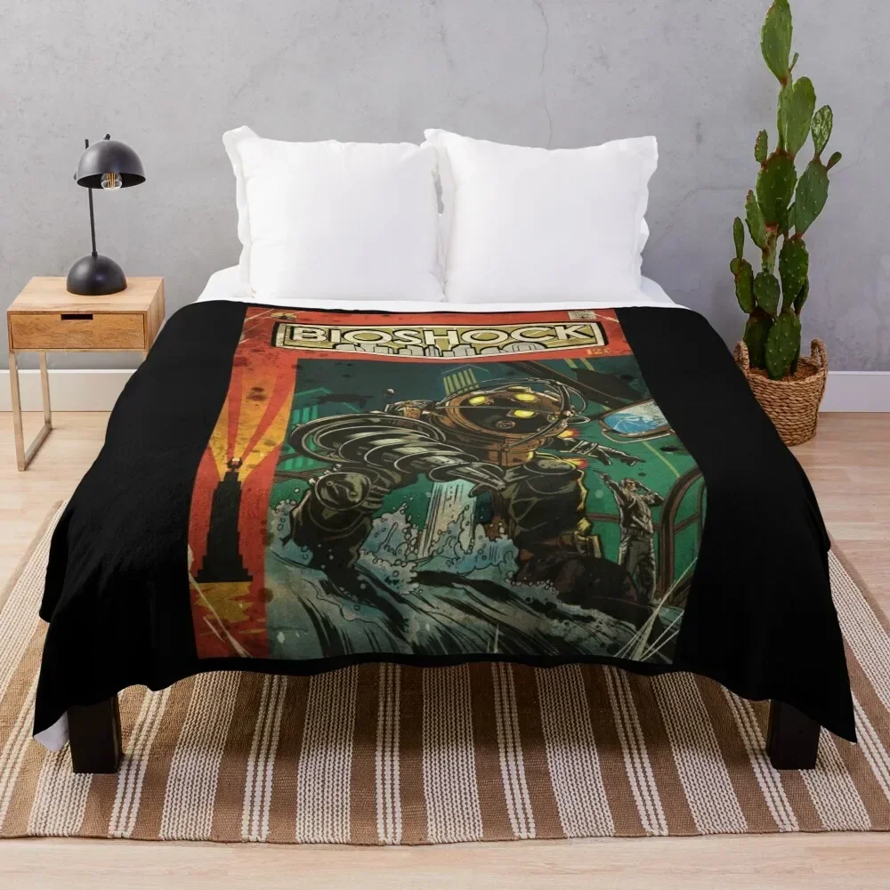 

Bioshock Huge Bioshock Bi Throw Blanket Winter beds Soft Beds Thermal Beautifuls Blankets