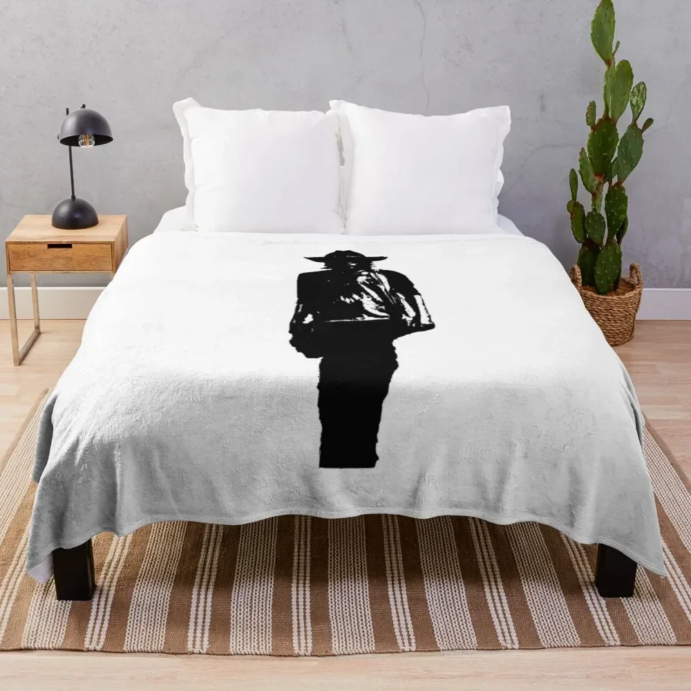 

Carl silhouette Throw Blanket halloween Thin Blankets