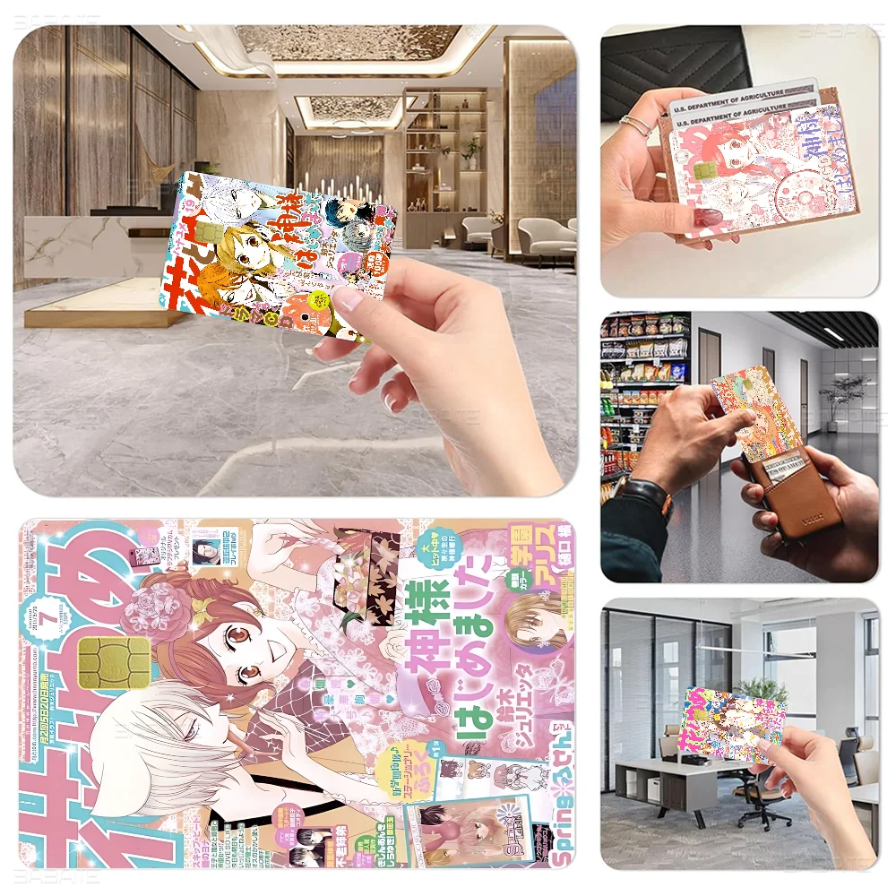 Anime K-Kamisama Kiss Various Anime Bank Credit Cards Bus Pass Stickers Decoration Waterproof Stickers Collection Toys Gifts