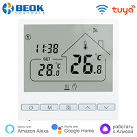 Beok Tuya Wifi Thermostat Electric Warm Floor Heating Digital Programmable Temperature Controller 16A With Sensor Alexa Alice