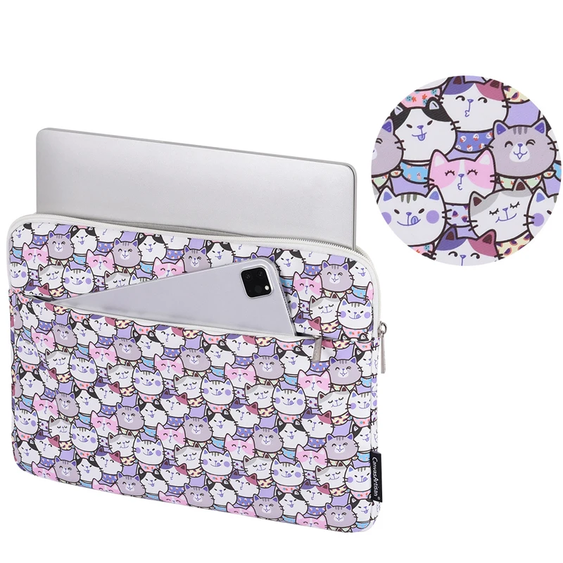 Digitally printed computer sleeve Apple MacBook laptop case pattern protective bag waterproof polyester