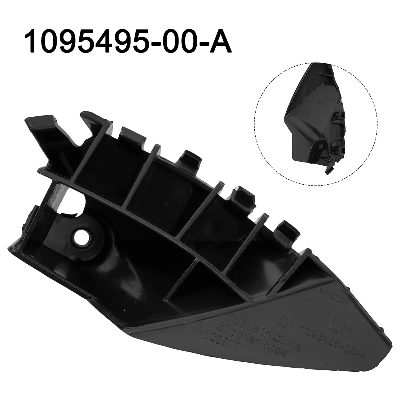 

Кронштейн крыла левого бампера 1095495 -00-A Аксессуары Совершенно новые бамперы высокого качества для Tesla Model S 2012-2021