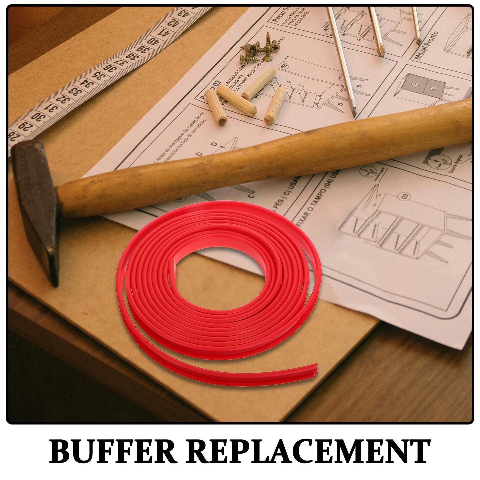 1 rolo de tira protetora de borda de borracha em forma de u para móveis mesa de bilhar amortecedor de canto armário de substituição de trilho de mesa de bilhar