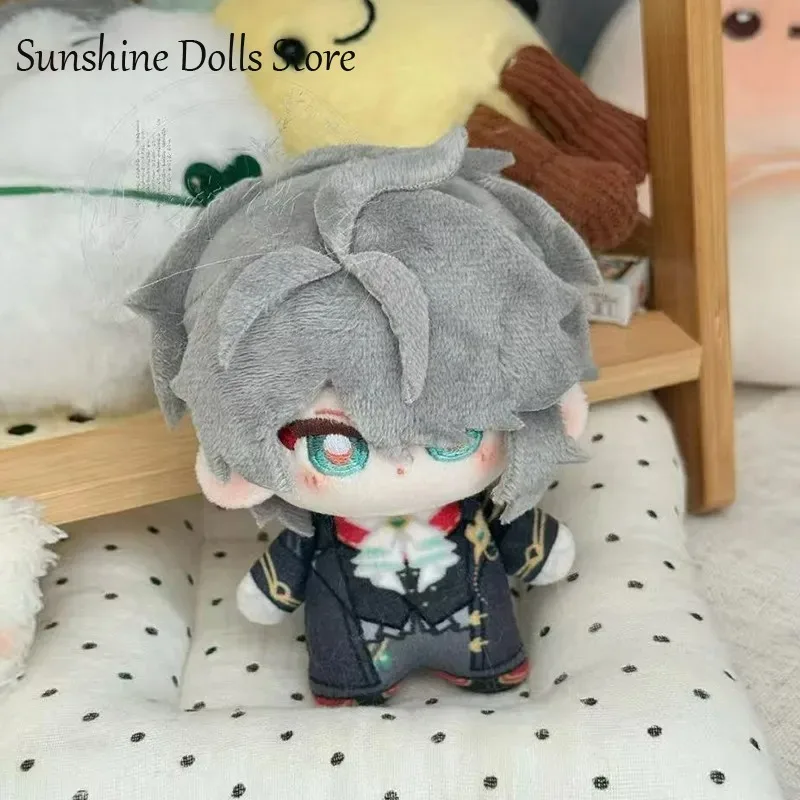 Alhaitham Genshin Impact Anime Game Cute Mini Doll 10cm Figure Plush Toy Stuffed Plushies Puppet Toys Keychain Pendant Gifts