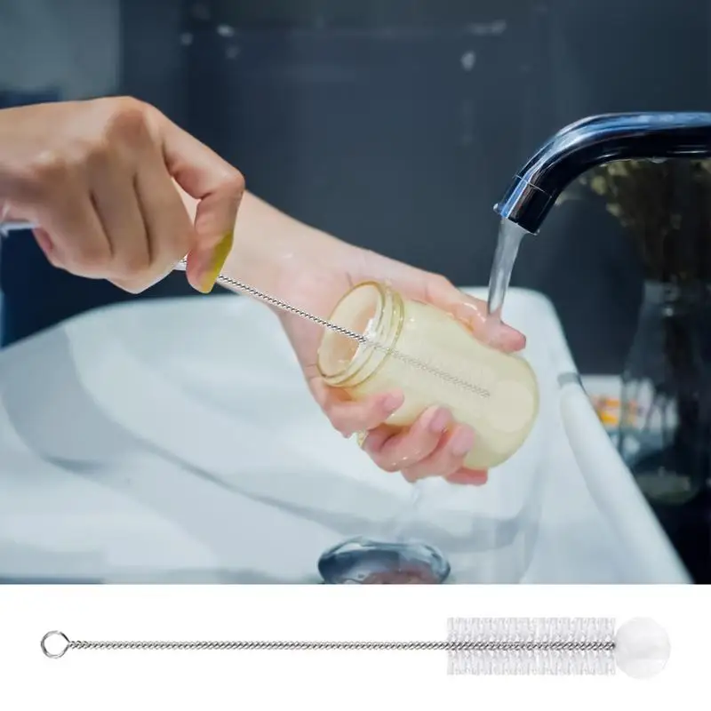 

Water Bottle Cleaner Brush Bottle Cleaning Brush Washer Tool 5 Pieces Kitchen Gadgets Cleaning Supplies With Long Handle