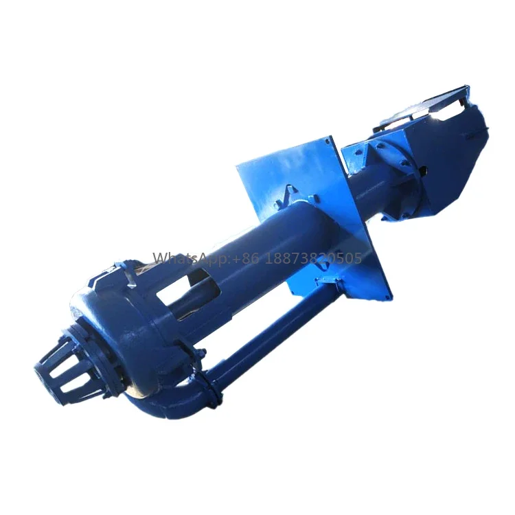 Long Shaft High Chrome Impeller Sludge Pump For Sugar Factory
