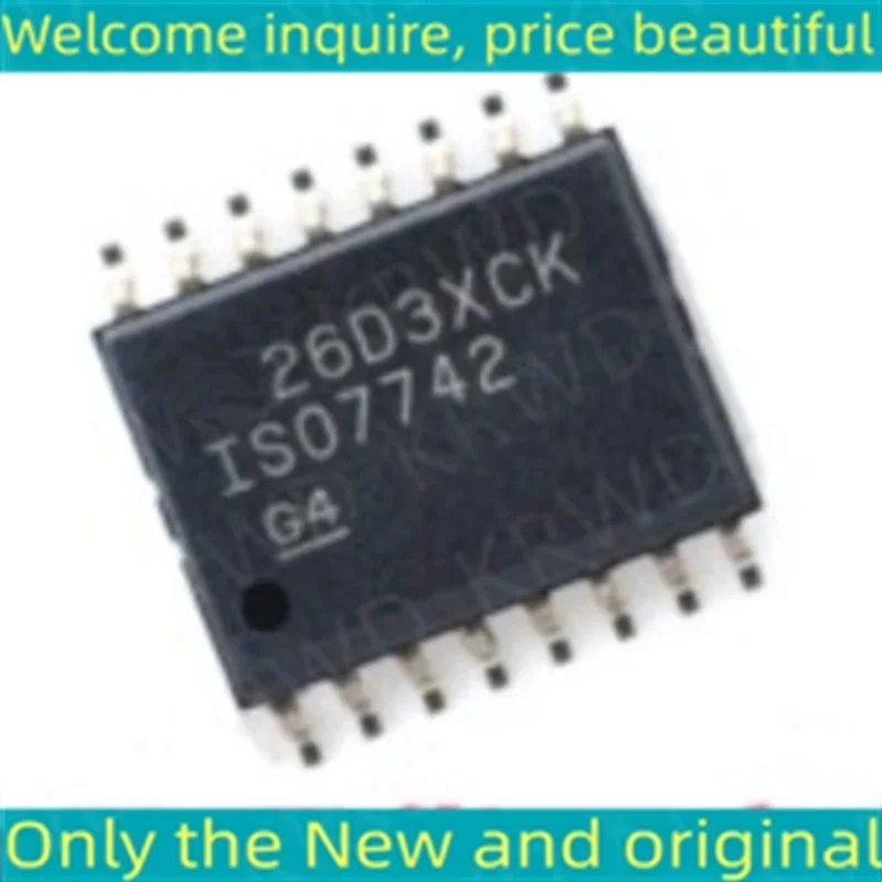 5PCS ISO7742 New and Original Chip IC  ISO7742DW ISO7742D ISO7742DWR SOP-16