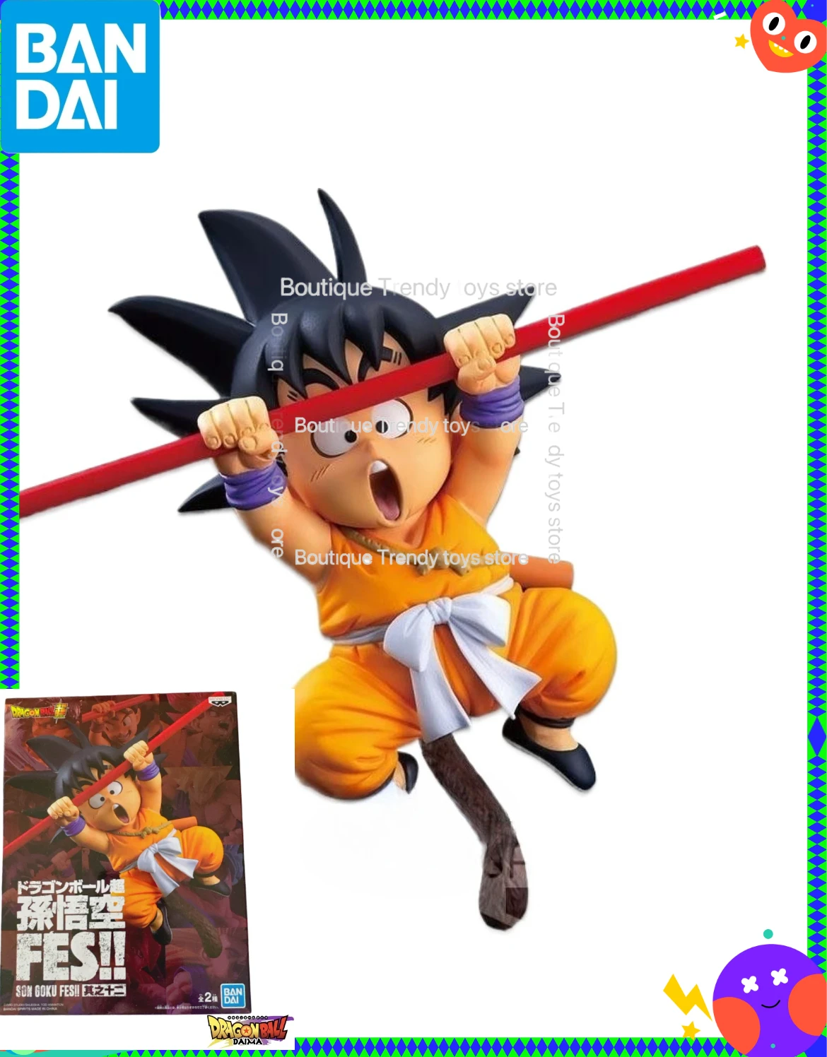 

In Stock Bandai Banpresto Original Dragon Ball Son Goku Fes Vol 12 Action Figure Model Doll Brand New Boxed Toys Model Garage