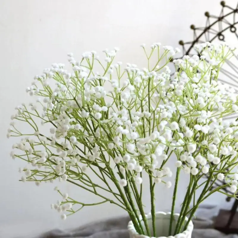 

1Pc Artificial Flowers Plastic Gypsophila DIY Floral Bouquets For Handmade Wedding Party Home Decoration