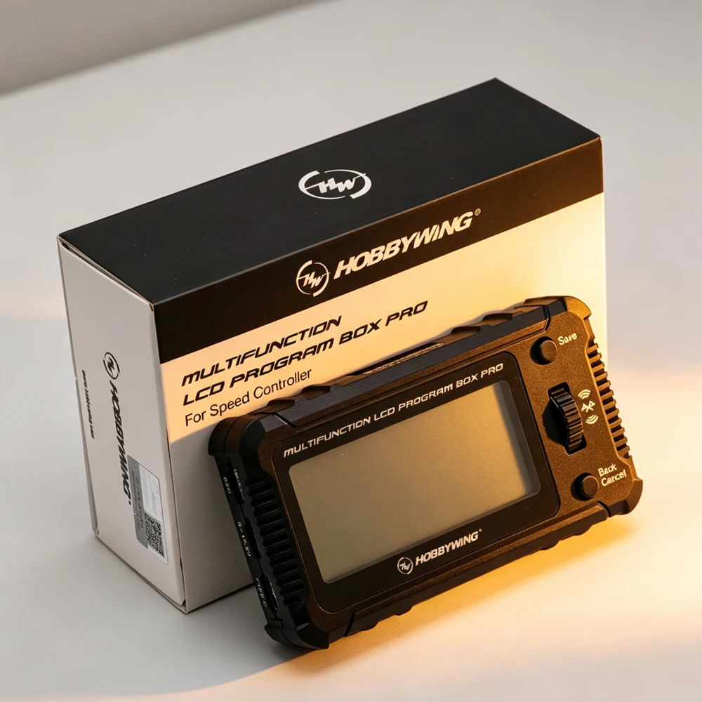 Hobbywing LCD Program Box pro for Platinum Xerun Ezrun Seaking pro ESC - Universal Programmer for RC Car Boat Airplane