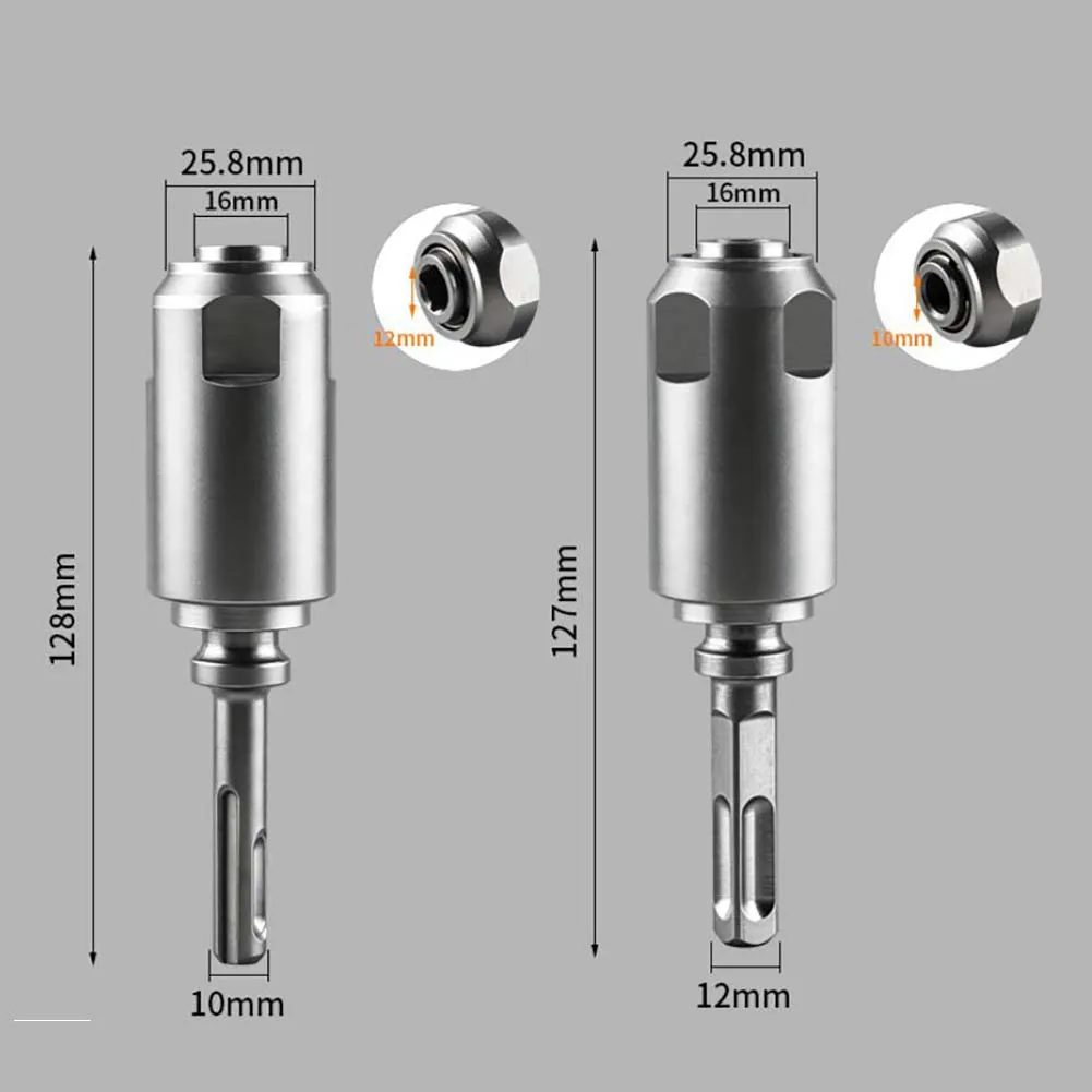 1pc-電動ハンマー変換アダプター接続ロッド-sds-ラウンドシャンク用-sds-plus-コンバータードリルヘッドアダプター