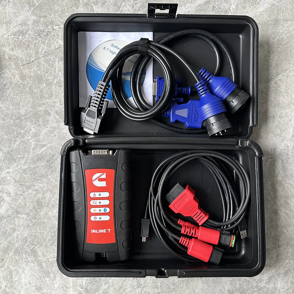

For Cummins Inline 7 Data Link Adapter WIFI Kit Insite 9.0 Software for Engine Service Truck Diagnostic Tool