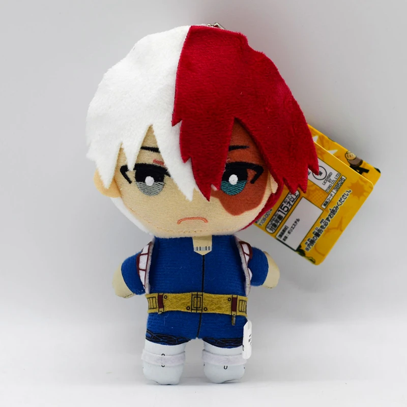 15CM My Hero Academia Anime Izuku Midoriya Katsuki Bakugou Shouto Todoroki Plüsch-Anhänger Spielzeug Weiches Plüsch-Geschenk – Detail 6