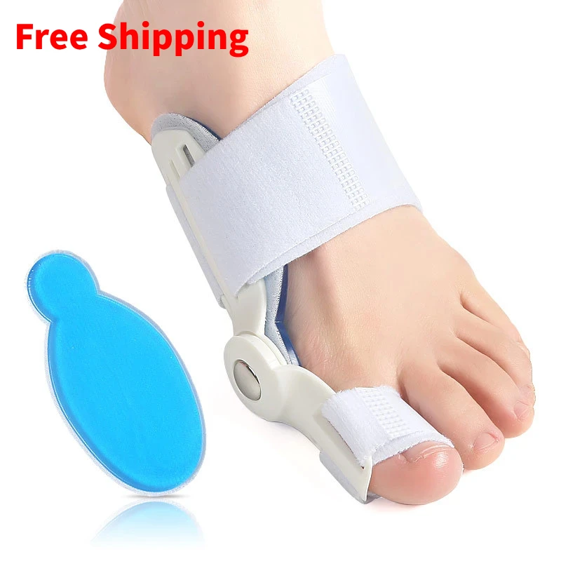 

1PCS Toes Straightener Halux Valgus Splint Corrector Foot Care Separator Bunions Hallux Valgus Spreader Separators Corrector