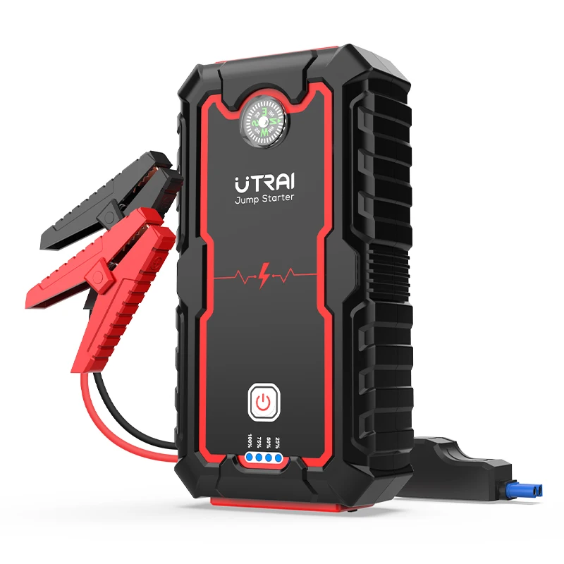 UTRAI Jump Starter Power Bank 2000A/1000A Przenośny rozrusznik akumulatora samochodowego do awaryjnego uruchamiania awaryjnego samochodu 12V — zdjęcie 2