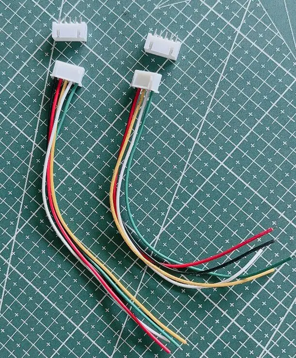 5 قطعة JST-XH XH2.54-3P/4P/5P/6/7P/8P-20P ذكر/أنثى سلك طرفي أحادي الطرف 1007 #    كابل توصيل إلكتروني مع مقبس