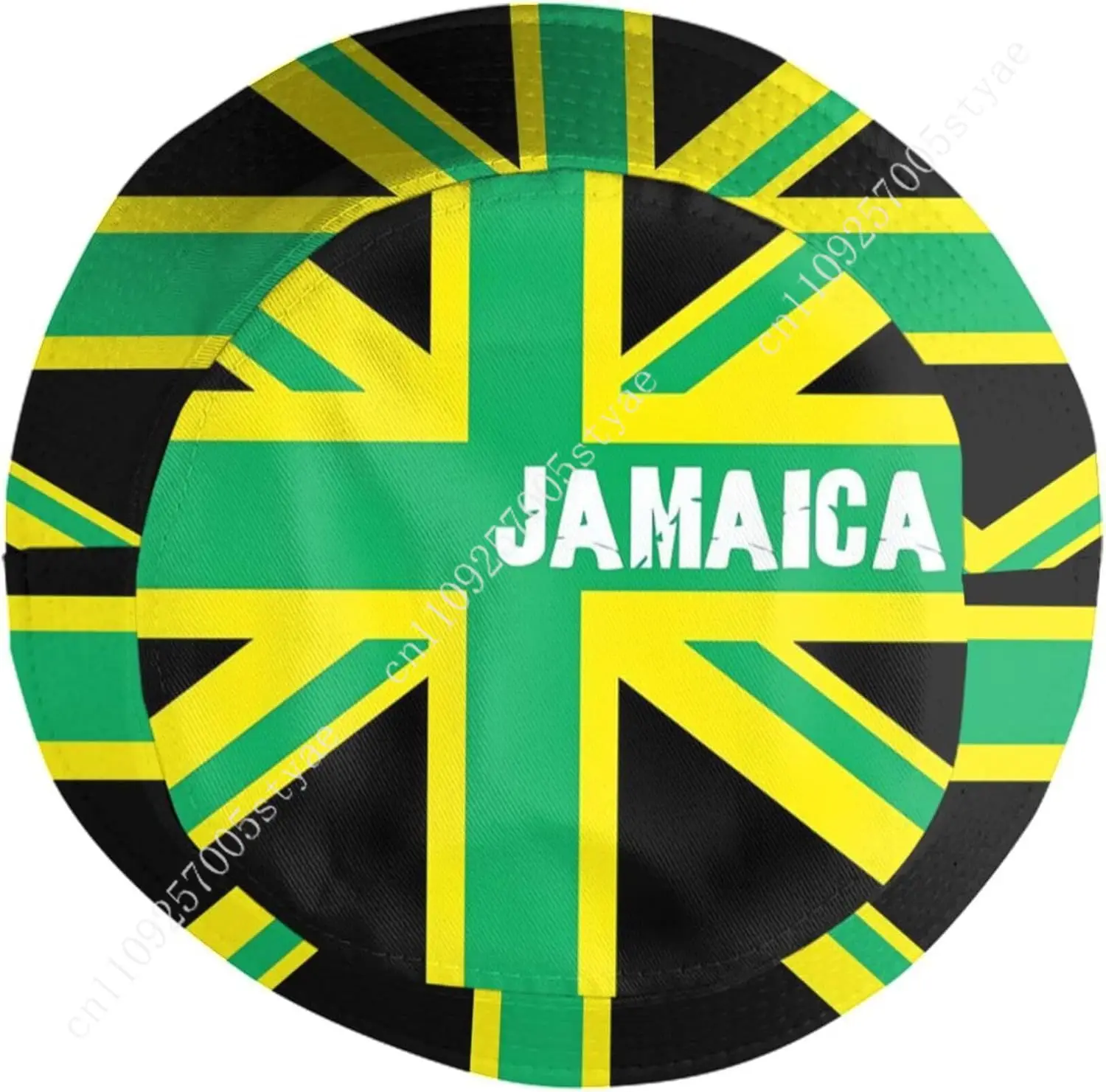 Jamaica flag Hat Men Women Bucket Hats Packable Fisherman Cap Fashion Sunhat Dad Hat Trucker Caps for Beach Travel