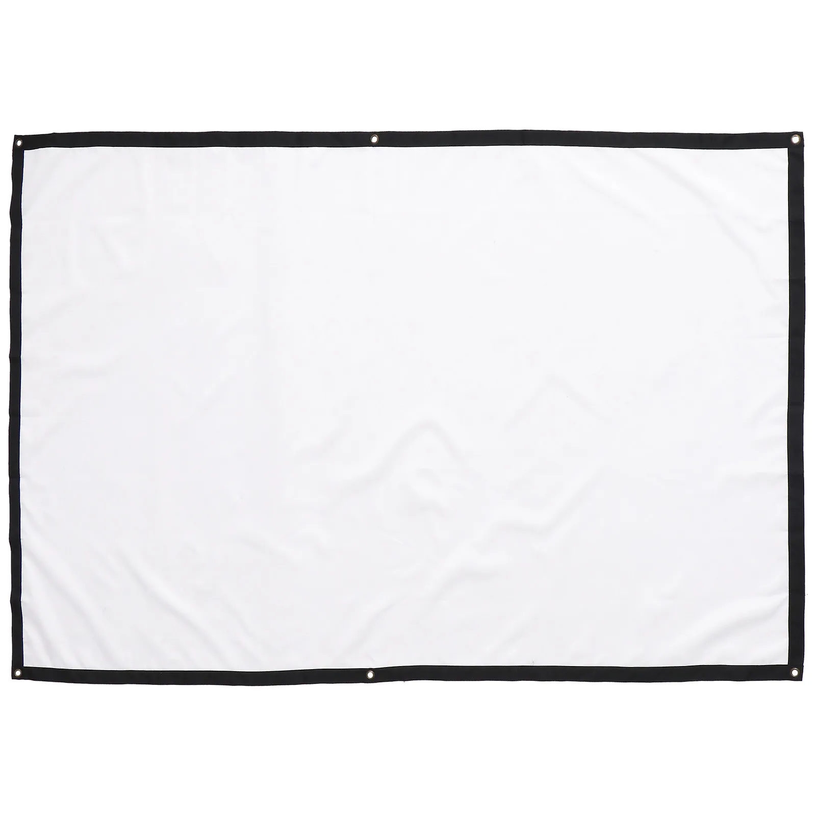 

1 шт. портативный проекционный экран белого цвета 16:9, 84 дюйма, высококачественный синтетический, для бизнеса и образования