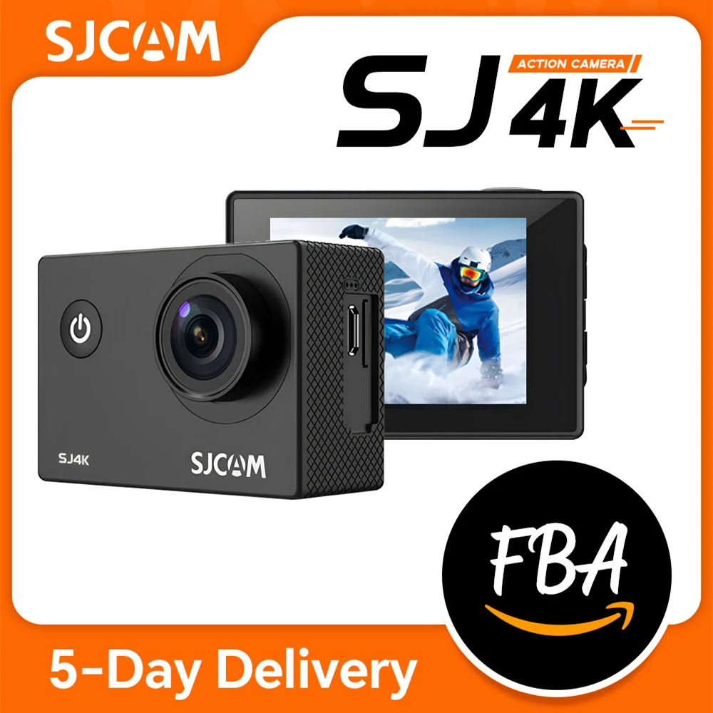 SJCAM SJ4K 4K30FPS Action Camera WiFi HD Underwater Camera 170 Degree Wide Angle 98FT Waterproof Helmet Camera with 32G Memory