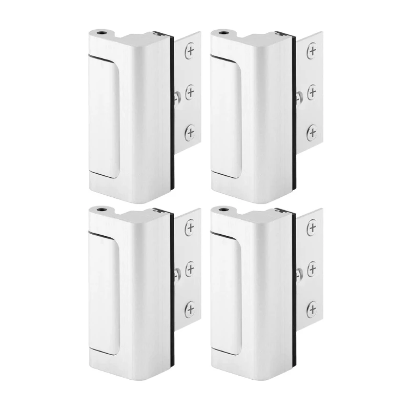 Y1UB 4set Childproof Home Security Door Lock Door Reinforcement Lock Front Doors Security Devices for Inward Swinging Door