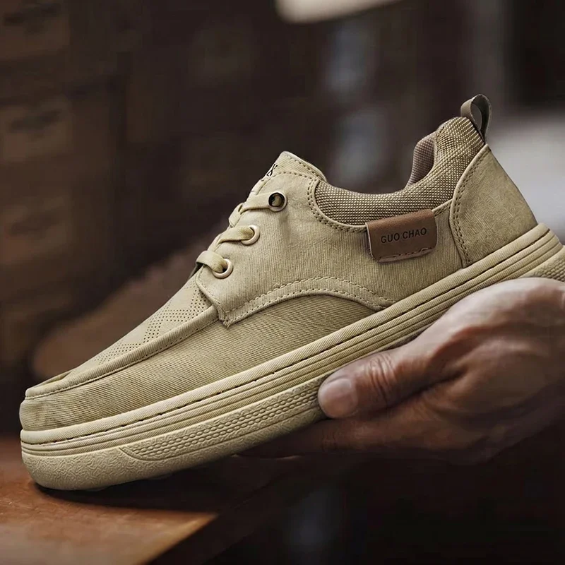Outdoor Anti Slip Wear-resistant Work Shoes Colorful Canvas Casual Shoes Hot Selling Couple Board Shoes Summer Fashion Sneakers