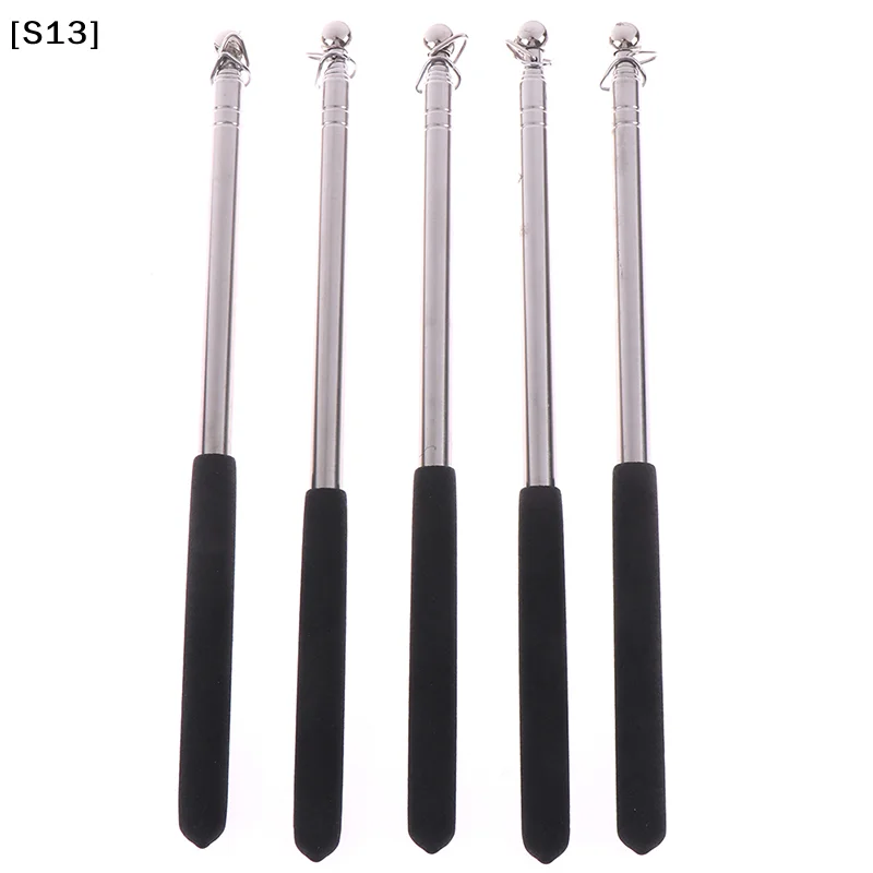 

Professional Touch 1 Meter Head Telescopic Flagpole Stainless Professor Pointer Teaching Equipment And Supplies[S13]
