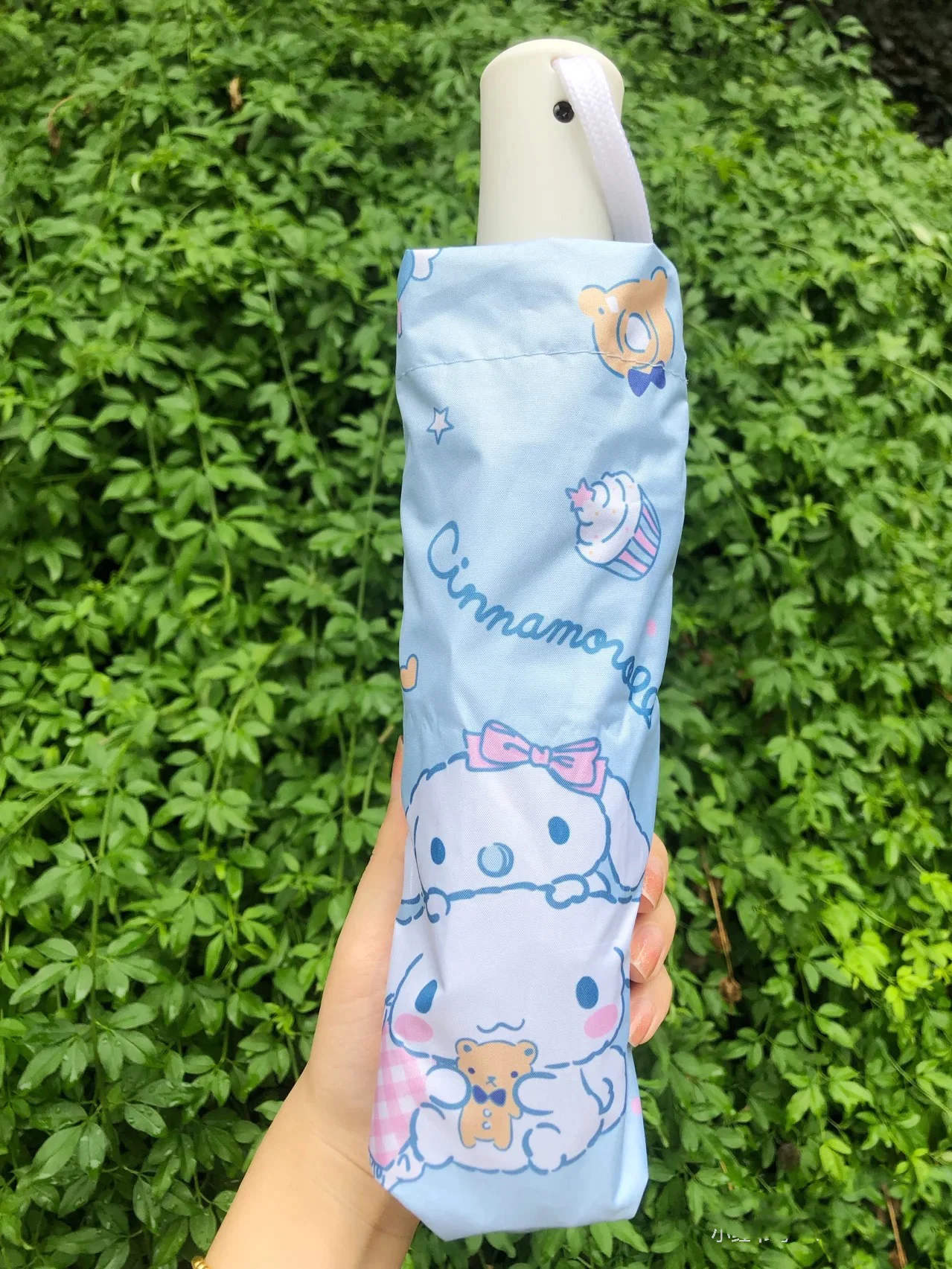 Ombrello pieghevole carino Ombrello per protezione solare Riciclaggio automatico Grande pieghevole Completamente automatico Regalo per ragazze di bell'aspetto Miglior