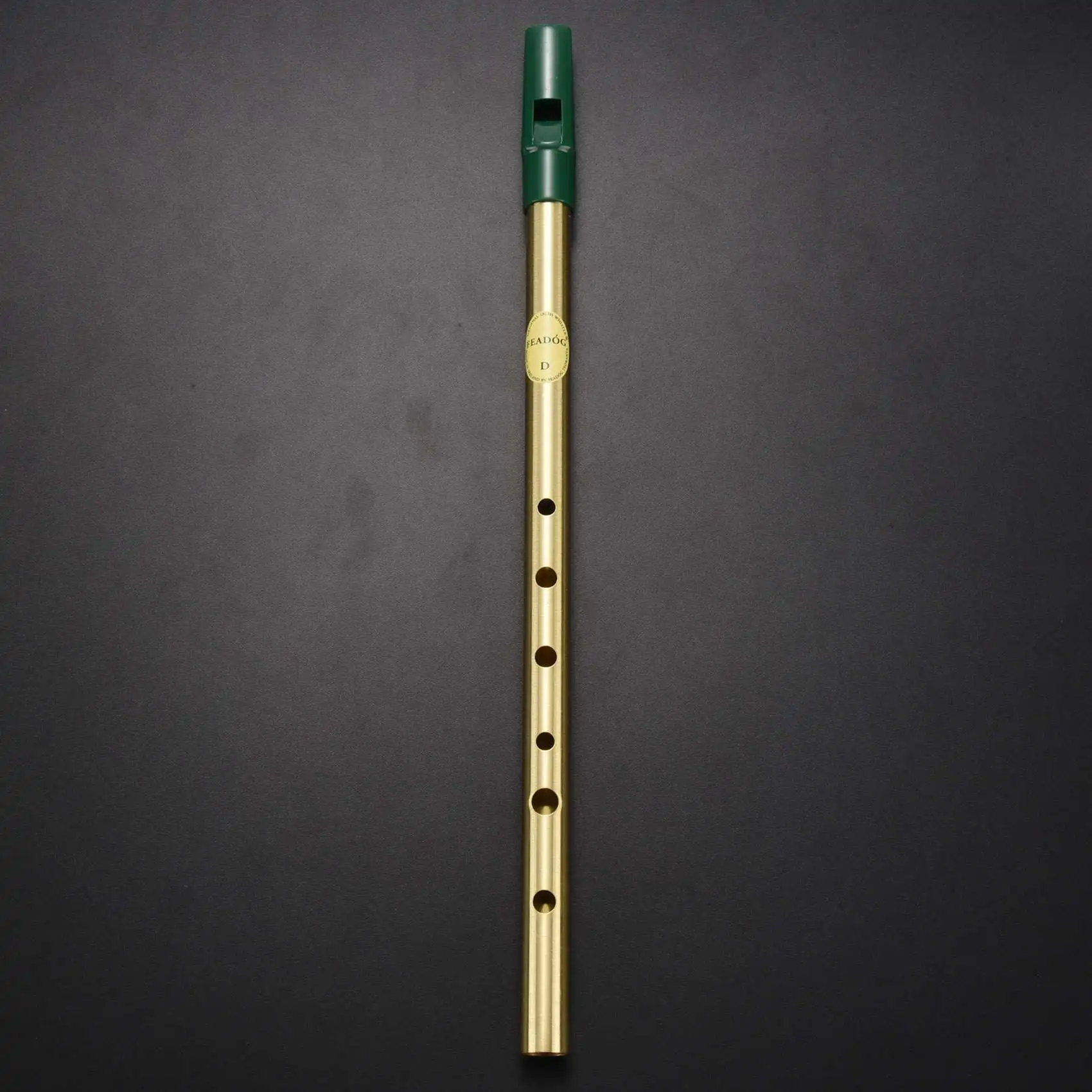 A55TBrass Irish Whistle Flöte Klarinette Blechklarinette D Metallflöte Musikinstrument Anfänger Essentials Robust