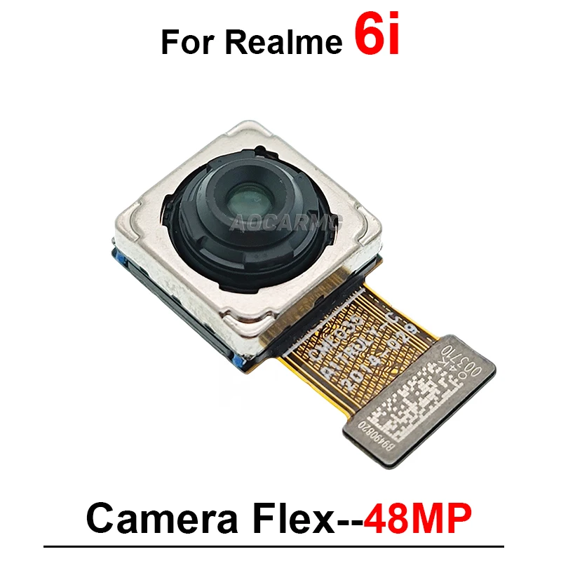 For Realme 6 7 8 Pro 6i 8i 6s 6Pro Repair Parts Rear Back Main Camera Module Replacement