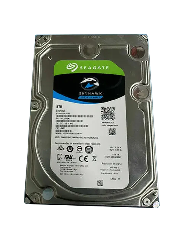 Imagem -02 - Seagate-projeto-classe de Vigilância Hard Drive St8000ve001 8t 3.5 Novo