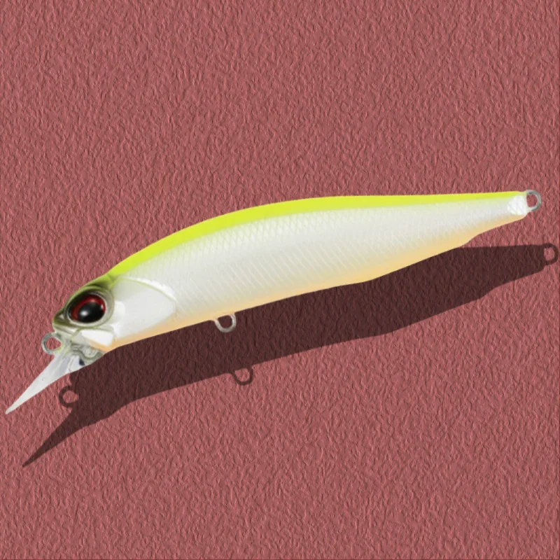 تعليق أسماك البلمة الصيد إغراء 77 مللي متر ABS البلاستيك المياه المالحة الطعم ل القاروص قوس قزح سمك السلمون المرقط الثنائي واقعية Rozante إغراء الشمالية بايك