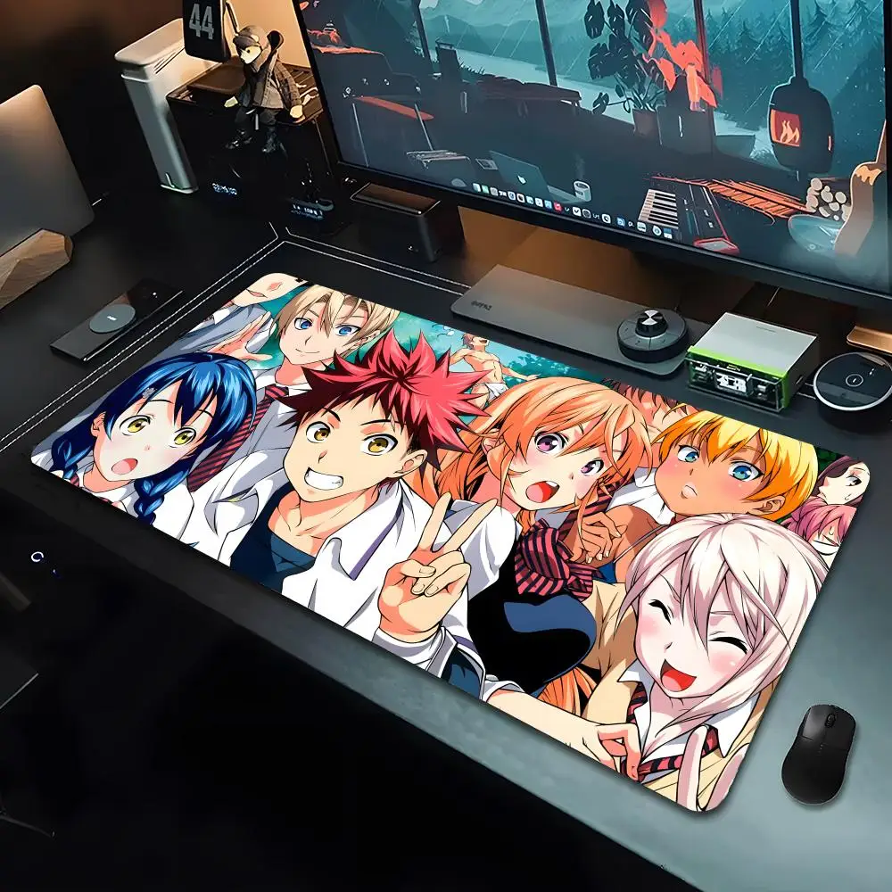 

anime F-food W-wars Mouse Pad Mousepad Large Gaming LockEdge Thickened Computer Keyboard Table Desk Mat