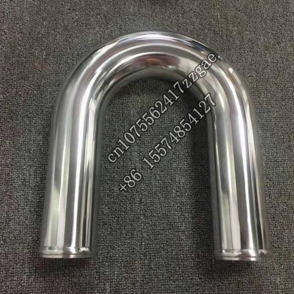 

Universal 3inch 180 Degree Bends Aluminum Pipe 600mm Exhaust Pipe Customized Tube