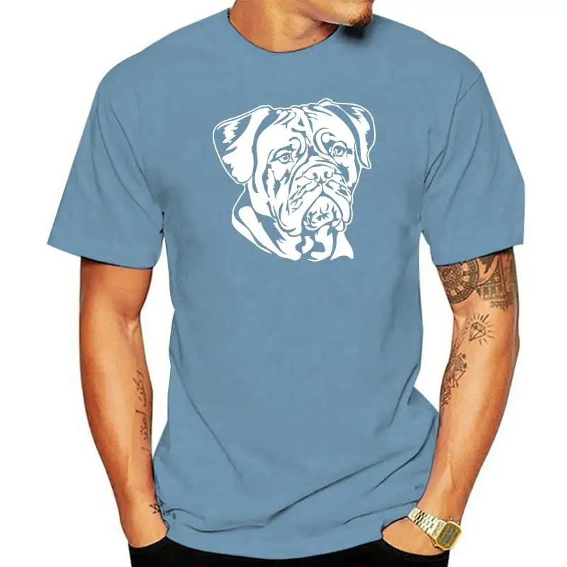 Men Short sleeve tshirt Dogue de Bordeaux - Womens O Neck T-Shirt cool Women t-shirt