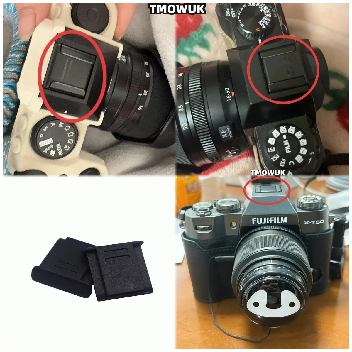 

For Fujifilm X-Pro2 X-Pro3 X-T200 X-T100 X-S10 XA5 X70 GFX ETERNA Hot Shoe Cover Camera Accessories Cap Protector