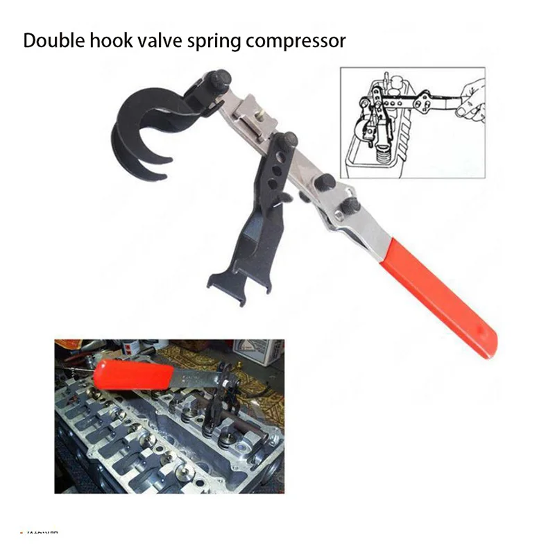 

Diesel Engine Timing Tool Double Hook Valve Spring Compressor Hook Auto Service Remover