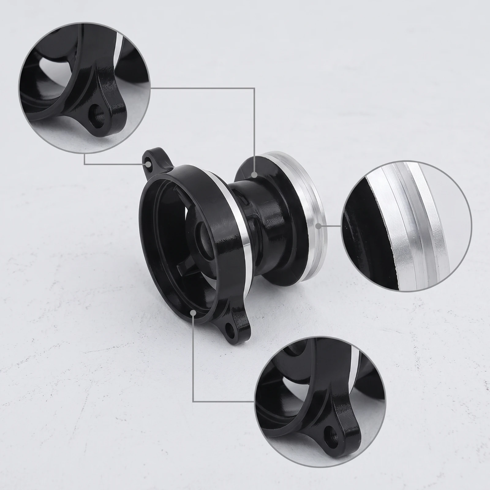 Outboard Bearing Seat Machined Bearing Housing Replacement Part Long-Lasting Hardware Rigid for Boat Mechanics